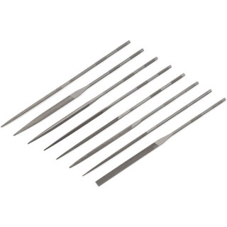 Набор точечных напильников JGP японского производства для гитар - 8 шт. JGP Japanese Guitar Parts Precision Needle File 8pc Set