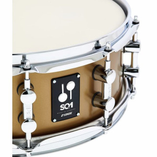 Малый барабан Sonor SQ1 14"x5" Сатинированный золотой Sonor SQ1 14"x5" Snare Satin Gold