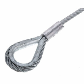 Страховочный трос Stairville Steelwire Safety 200cm/8mm Stairville Steelwire Safety 200cm/8mm