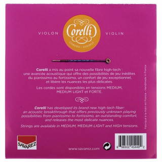 Скрипичные струны Corelli 900FB Cantiga Corelli 900FB Cantiga Violin Strings
