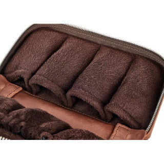 Чехол для мундштука трубы MG из кожи ручной работы весом 4 фунта MG Leather Work Trumpet Mouthpiece Pouch 4 LB