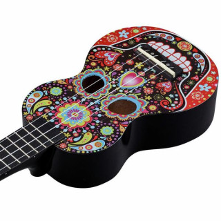 Укулеле Mahalo Skull Ukulele Day of the Dead Mahalo Skull Ukulele Day of the Dead