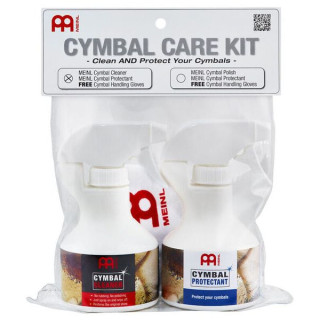 Набор для ухода за тарелками Meinl, вкл. Очиститель Meinl Cymbal Care Kit incl. Cleaner