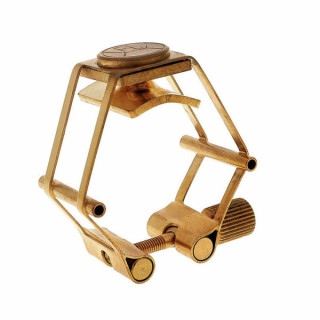 Лигатура для кларнета Francois Louis Pure Brass Alto Clarinet Gold Francois Louis Pure Brass Alto Clarinet Gold