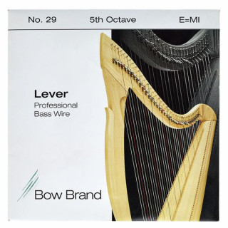 Смычковая марка BWP 5th E Harp Басовая проволока №29 Bow Brand BWP 5th E Harp Bass Wire No.29