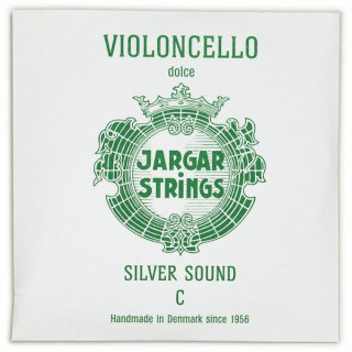 Струна для виолончели Jargar Silver Cello String C Dolce Jargar Silver Cello String C Dolce