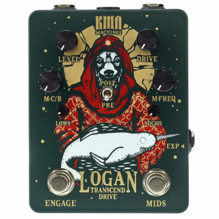 Педаль эффектов KMA Audio Machines Logan Overdrive KMA Audio Machines Logan Overdrive