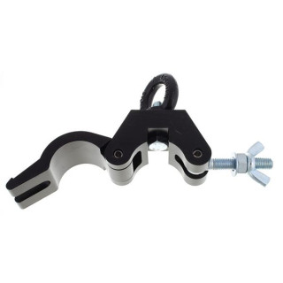 Зажим Doughty T57206 с кольцом черный Doughty T57206 Clamp with Ring Black