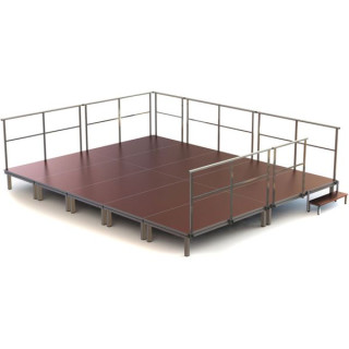 Световая сцена Stageworx Praktikus 4 x 5 м Stageworx Praktikus Light Stage 4 x 5m