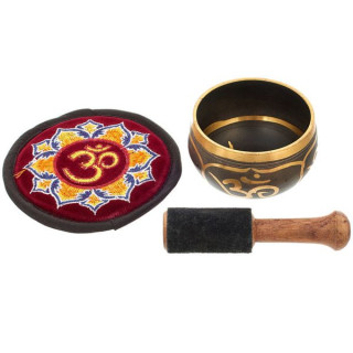 Поющая чаша Thomann Tibetan Singing Bowl Box Set S Thomann Tibetan Singing Bowl Box Set S