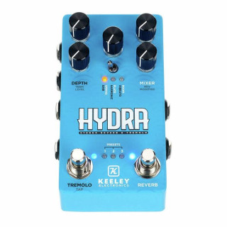 Стереореверберация / тремоло Keeley Hydra Keeley Hydra Stereo Reverb / Tremolo