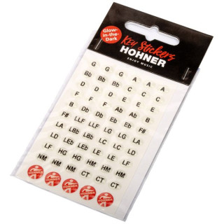 Нёйер Ключевые Наклейки Свечение В Тьме Hohner Key Sticker Glow In The Dark