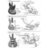 Набор для звукоснимателей Artec SE-2A Bass Electronic Set