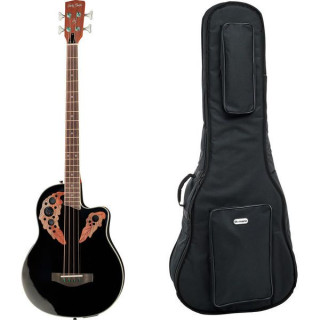 Акустическая бас-гитара Harley Benton HBO-850 Bass Black Bundle №538106 (Комплект)