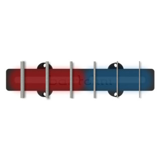 Bartolini JS66J T Мост для 6-струнного джаз-баса Bartolini 6-String J-Bass JS66J T Bridge