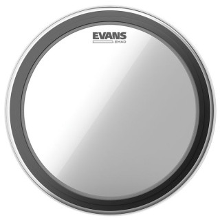 Бас-барабан Evans 20" EMAD Clear Evans 20" EMAD Clear Bass Drum