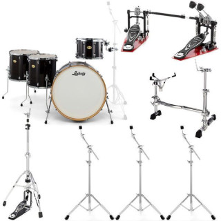 Черный комплект Ludwig Centennial Moto Black Bundle Ludwig Centennial Moto Black Bundle