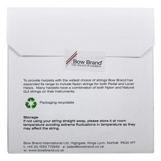 Лад Bow Brand Pedal Artist Nylon 4-я струна №28 Bow Brand Pedal Artist Nylon 4th F No.28