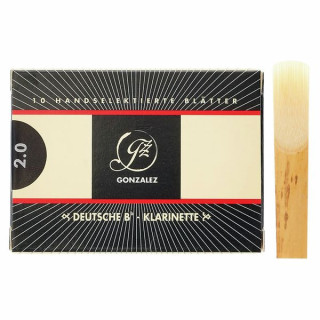 Гонсалес Кларнет тростниковый немецкий 2.0 Gonzalez Clarinet Reed German 2.0