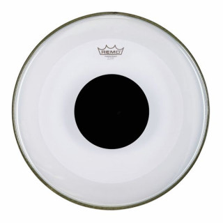 Пластик для бас-барабана Remo 18" Powerstroke 3 Clear Dot BD Remo 18" Powerstroke 3 Clear Dot BD