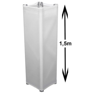 Покрытие фермы Duratruss 1,5м B1 белое Duratruss TrussCover 1,5m B1 White