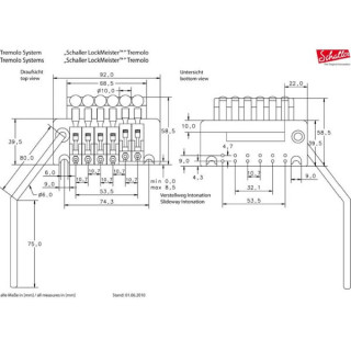 Шаллер Локмейстер 6 Тремоло до н.э. Schaller Lockmeister 6 Tremolo BC
