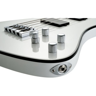 Хагстром Некромант 4 Белый глянец Hagstrom Nekromant 4 White Gloss