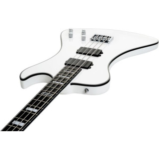 Хагстром Некромант 4 Белый глянец Hagstrom Nekromant 4 White Gloss