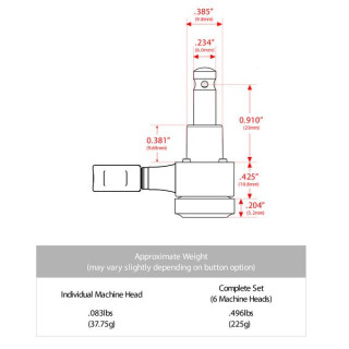 Машинная головка Graph Tech PRL-8621-C7 Graph Tech PRL-8621-C7 Machine Head