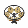 Тамбурин на хай-хэт Meinl THH1B-BK Hi-Hat Tambourine Meinl THH1B-BK Hi-Hat Tambourine