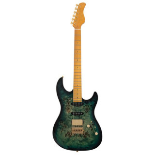 Larry Carlton S10 HSS Прозрачный Зеленый Larry Carlton S10 HSS Transparent Green