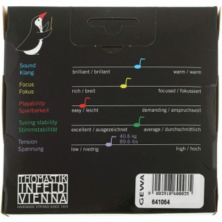 Виолончель Thomastik Dominant 1/2 medium Thomastik Dominant Cello 1/2 medium