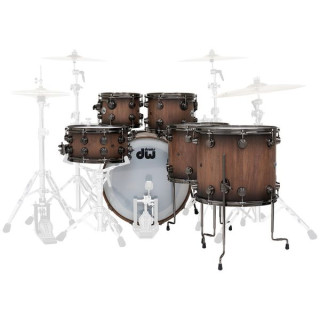 DW Мод. Валну́т Сатин Эбони Бурст 6шт DW Walnut Satin Ebony Burst 6pcs