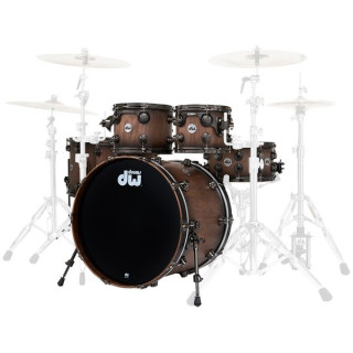 DW Мод. Валну́т Сатин Эбони Бурст 6шт DW Walnut Satin Ebony Burst 6pcs