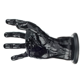 Рукоять гитары Мужская рука Черная металлическая правая GuitarGrip Male Hand Black Metallic Right