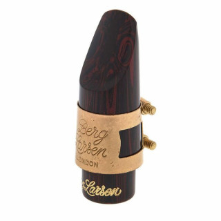 Берг Ларсен Сопрано саксофон Зернистый эбонит 65 Berg Larsen Soprano Sax Grained Ebonite 65