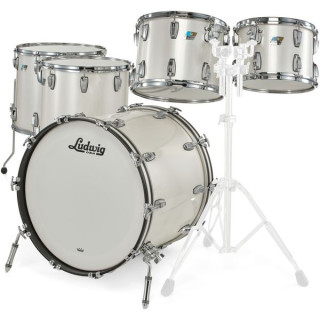 Людвиг Клэссик Мэпл 5шт Серебряная Шелк Ludwig Classic Maple 5pcs Silver Silk