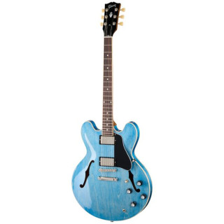 Gibson ES-335 Dot Ocean Blue в горошек Gibson ES-335 Dot Ocean Blue