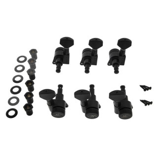 Комплект тюнеров Harley Benton Parts JN07BS SPLK L6 Harley Benton Parts JN07BS SPLK L6 Tuner Set