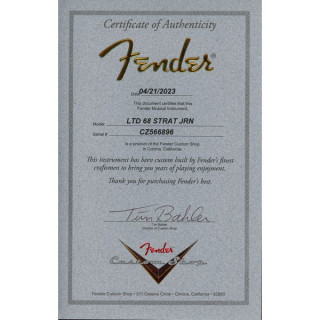 Крыло 68 Strat AOT MN Relic Ltd Fender 68 Strat AOT MN Relic Ltd