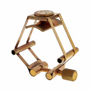 Лигатура для кларнета Francois Louis Pure Brass Bass Clarinet Gold Francois Louis Pure Brass Bass Clarinet Gold