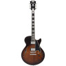 DAngelico Premier SS Коричневый взрыв DAngelico Premier SS Brown Burst