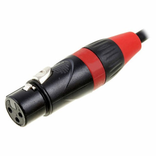 Кабель Stairville PDC3CC DMX 10,0 м 3-контактный Stairville PDC3CC DMX Cable 10,0 m 3 pin
