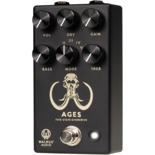 Walrus Audio Ages Overdrive Черный Walrus Audio Ages Overdrive Black