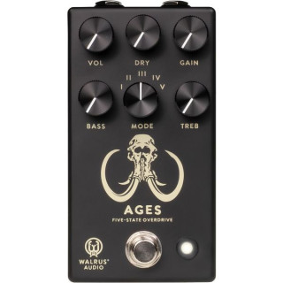 Walrus Audio Ages Overdrive Черный Walrus Audio Ages Overdrive Black