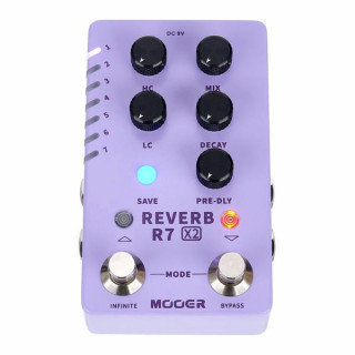Педаль эффектов Mooer R7 X2 Reverb Mooer R7 X2 Reverb