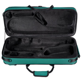 Tavmusic.ru Ультралегкий кейс для альт-саксофона зелёный Thomann Ultralight Alto Sax Case Green