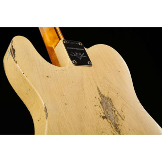 Fender 54 Теле Натуральная блондинка Реликвия Fender 54 Tele Natural Blonde Relic