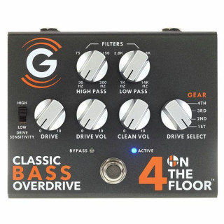 Педаль эффектов Genzler 4 On The Floor Overdrive Genzler 4 On The Floor Overdrive