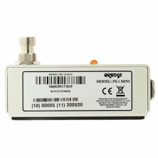 Оранжевый мини-ножной переключатель MC-FS-1 Orange MC-FS-1 Mini Footswitch